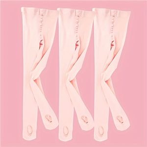 Professionele Jongeren Meisjes Zachte Microvezel Omzetbare Ballet Dansleggings met Gat 60D 3 , DAYDANCE