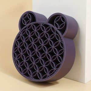 1pc Desktop Organizer Siliconen Make-up Borstel Houder Organizer Cosmetische Opbergdoos Multifunctionele Make-Up Borstel Stand Schilderij Penhouder