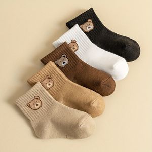 5 Paar Jongenssokken Jongenssokken voor Jongens Meisjes Jongens Jongenssokken met Cartoonpatroon