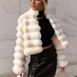 open front fuzzy jas, elegante chique lange mouw warme bovenkleding voor herfst en winter, dameskleding