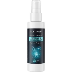Foltimed Anti-Haaruitval Spray – Gezonde Hoofdhuid – Natuurlijke Formule Zonder Uitspoelen – 100ml met B5 – Hydraterend voor Sterker, Zachter Haar