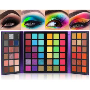 72 Kleuren Oogschaduw Palet Kleur Bord Shimmer Matte Nude Alles In Eén, Carnaval/Mardi Gras/Masquerade