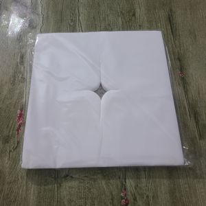 100 stuks Wegwerp Massagebedlakens met Gezichtsuitsparingen - Niet-geweven, Olievrije Spa Hoezen voor Waterrelaxatie en Massages