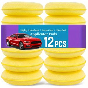 12- Hoogwaardige Polyestervezel Wax , 3,7 Ronde Polijstschuim voor