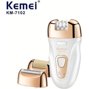 KEMEI elektrisch ontharingsapparaat, haarscheerapparaat voor dames, ontharingsapparaat, haartrekker, haarverwijderingsartefact