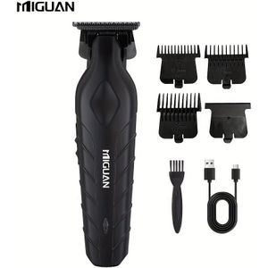 Elektrische tondeuse, professioneel haarknipgereedschap, met 4 limiet kammen, USB opladen, Haar knipgereedschap voor mannen, haar knipset gereedschap