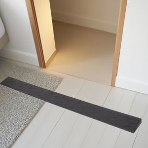 1 stuks Lichtgewicht Toegankelijkheidshelling voor Binnen, 300kg Capaciteit Stil Ontwerp voor 1-2cm Treden, Antislip Draagbaar Gebruik in Huizen en Bedrijven