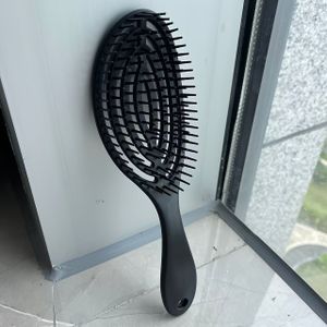 Ontwarrende Haarborstel voor Krullend en Stijl Haar | Dubbel Gebruik Nat en , ABS Plastic Handvat, Plastic Borstelharen, Ideaal voor Alle Haartypes