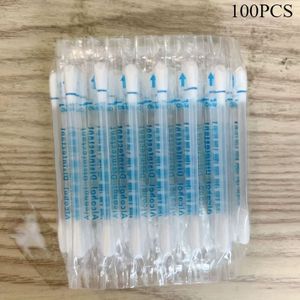 100 stuks Alcohol Swabs, Pet Swabs, Individueel Verpakt, Geschikt voor Buitenactiviteiten, Sport, Reizen, Werk, Huisdieren, Terug naar School Seizoen, Thanksgiving, Halloween, Kerstmis, Etc.