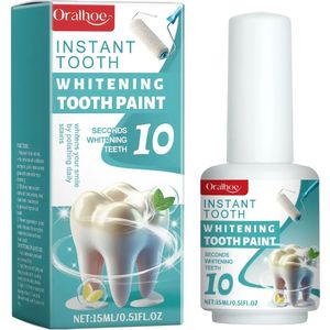 Vloeibare Tandcoating & Tandglazuur - Alcoholvrij & Formaldehydevrij Frisse Adem , Eenvoudige Dagelijkse Toepassing voor Gevoelige Tanden, Gaatjes, Glans, voor Gevoelig Tandvlees