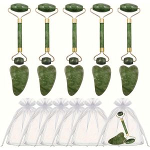 5 Sets Party Benodigdheden Set, Inclusief 10 Massagers en 5 Gaasdoeken, Kan Worden Gegeven Als Party Cadeaus aan Gasten voor Spa Feestjes Kerstmis