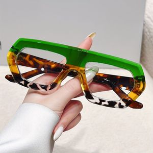 1 stuk Heren en Dames Cat Eye Doorzichtige Mode Brilmontuur