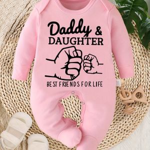 ACTFLASH Baby Newborn Romper met " " Opdruk - Snap-Fit Beenlaarzen, Eerste Outfit voor Newborn Fotoshoot, Baby Showers & - Schattige Onesie voor 1-2 Weken, Perfect voor Buiten