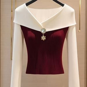Dames Franse Stijl Slim-Fit Blouse - Elegante Korte Jas met Lange Mouwen, Kleur Korte Lengte voor Lente Zomer Herfst, Wasmachinebestendig voor een Stijl (Geen Borstvulling)