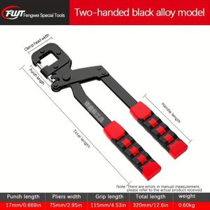 1pc Fengwei Industriële Kwaliteit Handmatige Pincet, Chroom Vanadium Staal Metaal Bot Greep, Handheld Cutter voor Licht Staal Frame Constructie, Geen Kracht Nodig