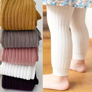 5 Paar Meisjes Kleur Klassieke Panty's, Comfortabele Ademende Casual Zachte Stretch Leggings, Buitenshuis Gebreide Sokken voor Kinderen 0- Herfst en Winter Warme Leggings, Perfect voor Buiten