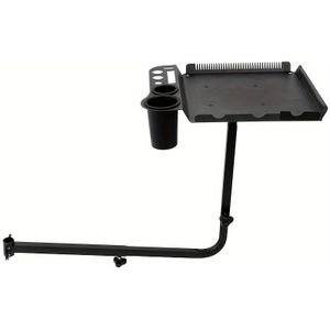 Verstelbare Kappersstoel Salontafel - Metalen Kapperskar met Hoogteverstelling, Salon Tool Organizer voor Haarextensies & Tatoeagebenodigdheden - Zonder , Ongeparfumeerd, Accuvrij