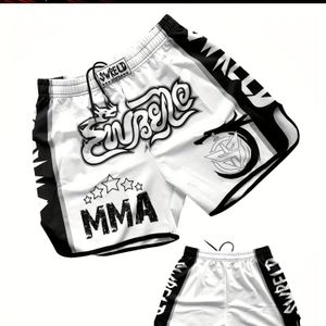 Korte Martial Arts Broek Muay Thai Boksbroek Volwassenen Gevechtstraining Kleding Mannen Vrouwen Sanda Broek