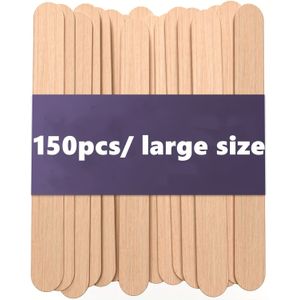 30/150 stuks Haar Gezondheid - Haarverwijderingswaxstokken - Hoge kwaliteit, Thornloze Waxstokken voor Waxen van het Lichaam en Gezicht