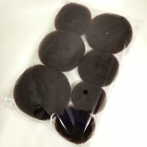7pcs Donut Bun Maker Set, 4 Sizes, Hair Styling Tool Kit For All Hair Types