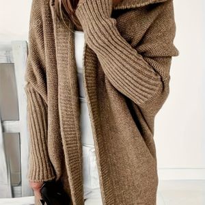 Casual Losse Kleur Capuchon Vest