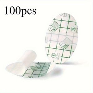 100-Pack Hoge Kwaliteit Oorbescherming Patches, Geschikt voor Zwemmen en , Ultra-Dun Zelfklevend Ontwerp, Comfortabel PU Materiaal, Veilige Bevestiging