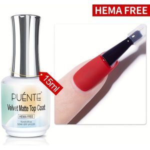 15ML Free Velvet Matte Gel Nagellak, Soak Off LED Nagelgel Vernis, Langdurig , Ideaal voor Gevoelige Personen voor Thuis of Salon