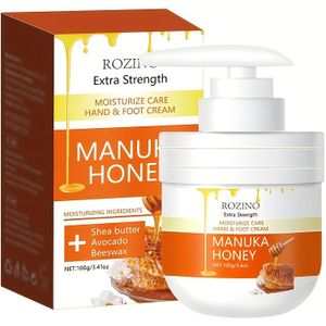 100g Nuttige Honing Bodylotion, Geschikt voor Dagelijkse Lichte Beige Verzorging van het Lichaam, Handen en Voeten, Met Honingextract, Hydraterend en Verzorgend