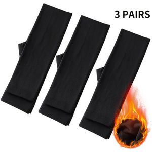 3-Pack/5-Pack Meisjes Zwart Gevoerde Leggings, Buitenkleding voor Herfst en Winter