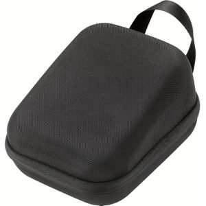 Duurzame Draagbare Bloeddrukmeter Hoes met Schouderband – Opbergzak voor Manchetten en Digitale Apparaten, Netvak voor Accessoires, Wasbaar aan de Hand, Zwart/Grijs