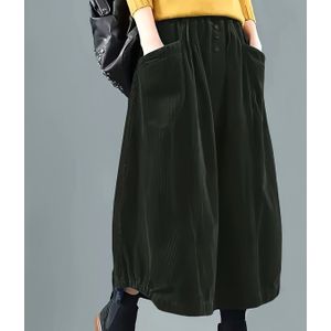 Modieus, Comfortabel, Veelzijdig Corduroy Elegante Rok