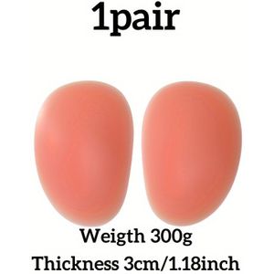 Stevige siliconen bilpads Bilverhogende Bilvergroting Nep bilpads Onzichtbare Naadloze Natuurlijke Vormgevende Bilpads Siliconen Beauty Bilpads