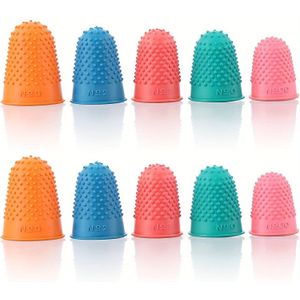 10 stuks Vingerbeschermers, Duimels voor Bescherping van Fingertoppen