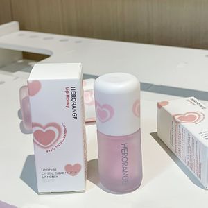 Kristalheldere bevroren lipgloss, fijne lijntjes, transparante lipolie voor vrouwen, hydraterende glanzende afwerking, natuurlijke lipverzorging make-up