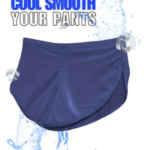Heren Ice Cool Boxer Briefs Shorts | Sexy Ademend Zachte Comfortabele Boxer Trunks, Casual Kleur, Zijdelings , Huidvriendelijke Elastische Stof, Ideaal voor Training