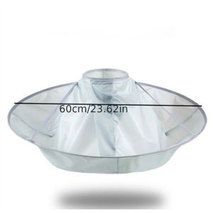 Kappersmantel voor volwassenen, , haren verven, ademende stof, kappersmantel voor thuisgebruik, opvouwbaar, kappersaccessoire