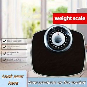 Stevige Wijzerplaat Badkamerweegschaal Mechanische Persoonlijke Weegschaal met Gemakkelijk Afleesbare Display