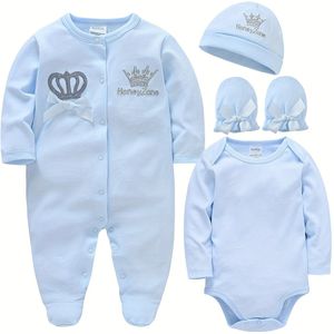 Jongens Lente/Herfst Lange Mouwen 4- Set