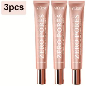 YILEST Make-up Perfectie Onzichtbare Porien Gezicht Make-up Base, 1.7 Fl Oz, , Crème, Roze Tint, Langdurig, Olie-controleerend, Wit, Lichtgewicht, Voor Glad, Gezicht, Koop 2 En Krijg 1
