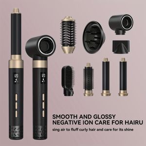 Multifunctionele Haardroger Stijltang en Krultang, Professionele Haardroger Zonder Schade, Geschikt voor Alle Haartypes, Multifunctioneel Haarverzorgingsgereedschap, Stijltang en Styler