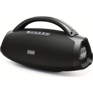 W-KING 200W RMS Ultieme Draagbare Draadloze Speaker | Buitenspeaker met 5 Drivers, 3-Weg Systeem, Boost, USB, TF Kaart, AUX, Gitaar Input, App Bediening, Schokbestendig, Voor Feest, Reizen