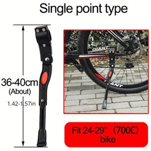Adjustable Mtb Road Bicycle Kick Stand - Aluminum Kickstand For 24/26/27.5/29/700c Mountain Bikes - Bike Accessories
