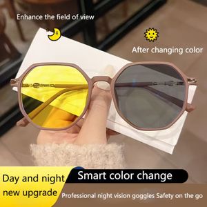 Rijbril voor Vrouwen, Multifunctionele Kleurveranderende Modebrillen met Bescherming