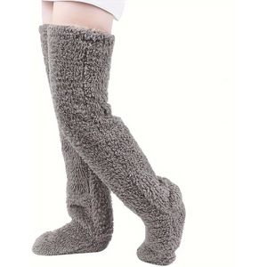 Sokken, Pluche Sokken, Vloersokken Geschikt Voor Zowel Mannen Als Vrouwen, Warme Winter Socken, Zomer Air Conditioning Socken.