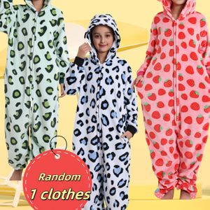 Vlambestendig materiaal - Cartoon onesie - Badjas - Badjas - Wie kan de vreugde weerstaan om met hun kind een gelukszak te openen - Geschikt voor alle seizoenen