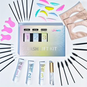 Libeauty 10ml Wimpel Lift Kit, Wimpel Perm Set, Wimpel Lift Kit, Buiskracht, Precies Controle van Lotion Volume, Eenvoudig Op Te Slagen, Geschikt voor Thuis en Salon Brauw Laminatie Set