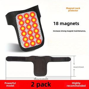 2 stuks Cervicale Nekbrace met IC & Warmte - Houdingsondersteuning voor Cervicale, Zware Nekhouding, Gradenkraag voor Thuis/Kantoor Gebruik (Past op C1-C7 Wervels)