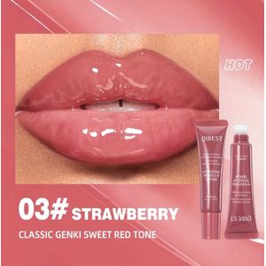 OIBEST HYDRating Lip Balm - Lichtgewicht, Glanzende Uitstraling, Hypoallergene, Niet Vet voor Alle Licht Beige Types, Perfect voor Lippen en Wangen, Lip Moisturizer, Sleek , Glanzende Textuur