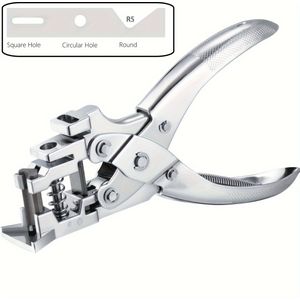 Metal Punching Pliers-elliptical Hole, Hole & Punching Machine For Pvc Cards, Id Badges And Paper - Pvc Slot For School, And