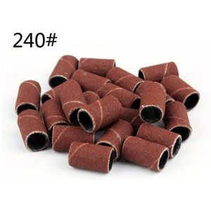 200 stuks/Pak Schuurbanden Manicure Pedicure Nagel Elektrische Boormachine Slijp Zandring Bit